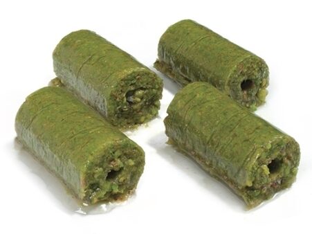 Pistachio Wrap Baklava, 1 kg