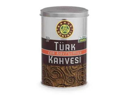 Kahve Dunyasi Dark Roasted Turkish Coffee, 250 g