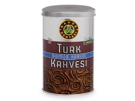 Turkish Coffee, Kahve Dunyasi Premium Ground Coffee with Gum Mastic, 250 g