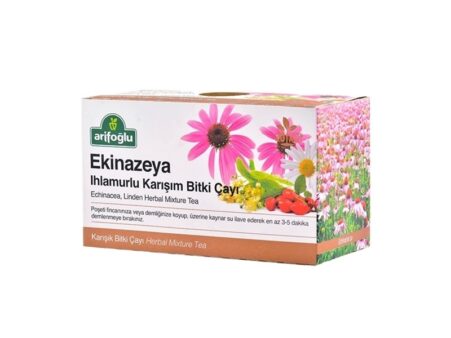 Purple Coneflower & Linden Herbal Tea, 1.8 g, 20 Tea Bags