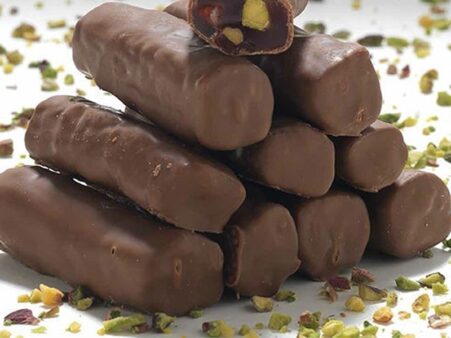 Chocolate Pistachio Rolled Delight, 1 kg