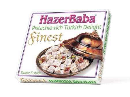 Pistachio-rich finest Turkish Delight, 250 g
