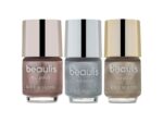 Beaulis 3-Piece Nail Polish Metallic Series